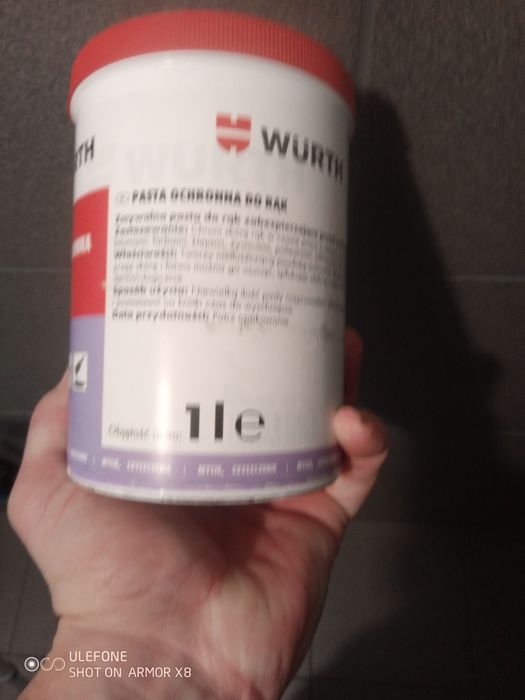 Wurth pasta ochrona do rąk