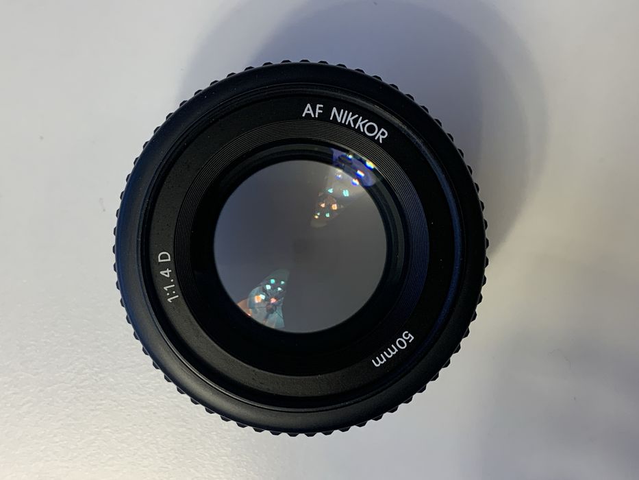 Nikon Nikkor AF 50mm 1.4 D objetiva FX Full frame