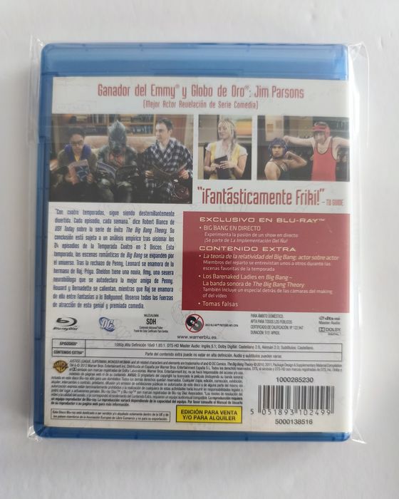 Série The Big Bang Theory S04 Blu-ray