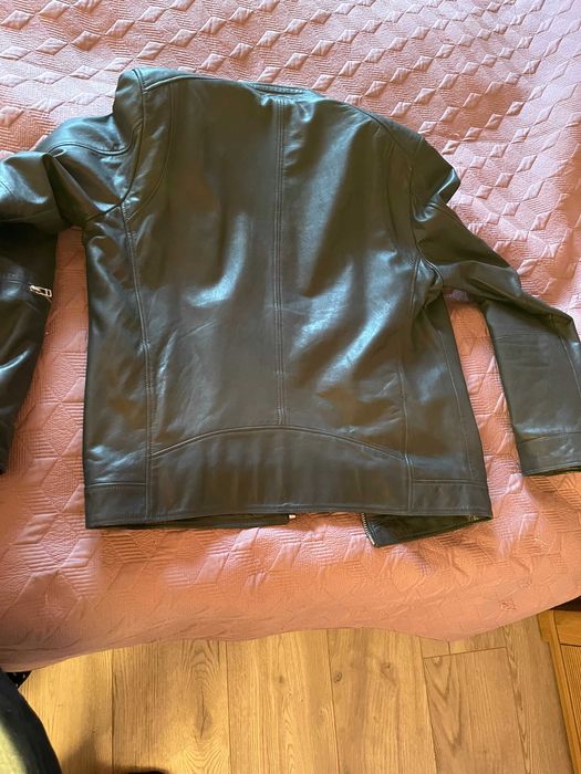 Kurtka skórzana męska