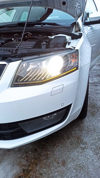 Свіжо пригнана шкода Октавія а7