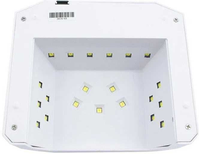 Lampa UV/LED 36W biała typ diamond