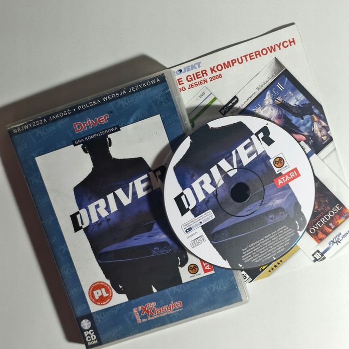 Gra PC - DRIVER - wydanie eXtra Klasyka - Polskie wydanie pudełkowe