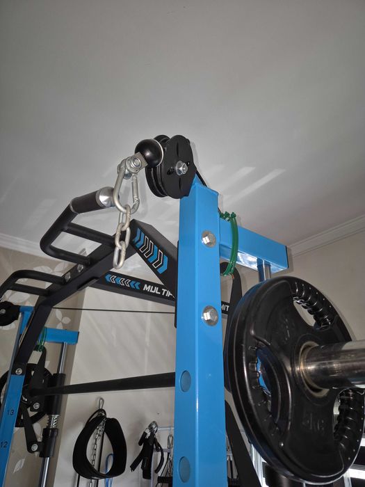 Multipower Rack Smith 500 e Barra olímpica