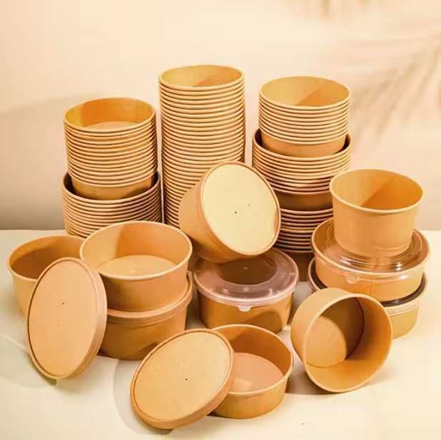 Упаковка для Салатов Контейнер Судок Одноразовая посуда