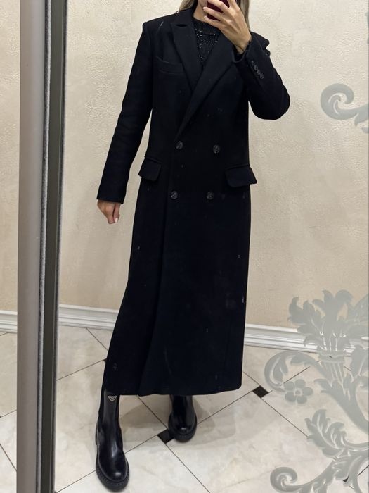 Пальто двобортне