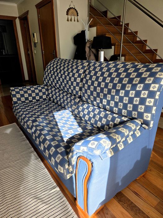 Conjunto de 2 sofás (3lugares+2lugares)