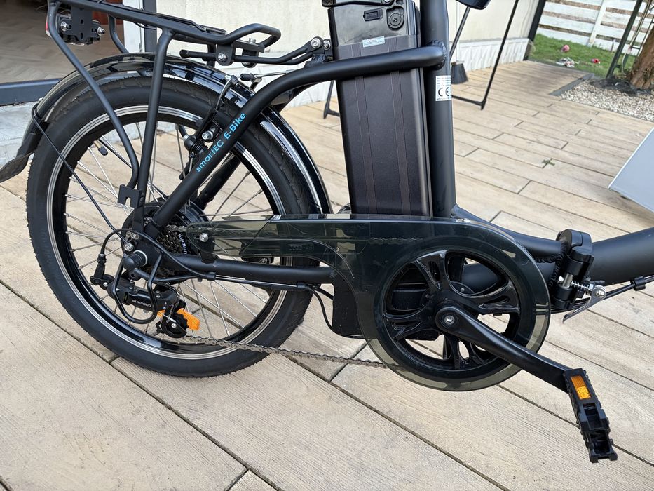 Rower Elektryczny SmartEC Camp-20D - bardzo dobry stan Szczecin Dbie   OLX.pl