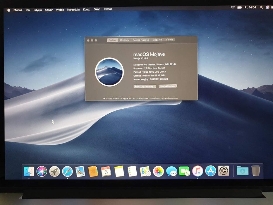 Macbook Pro 15' Retina