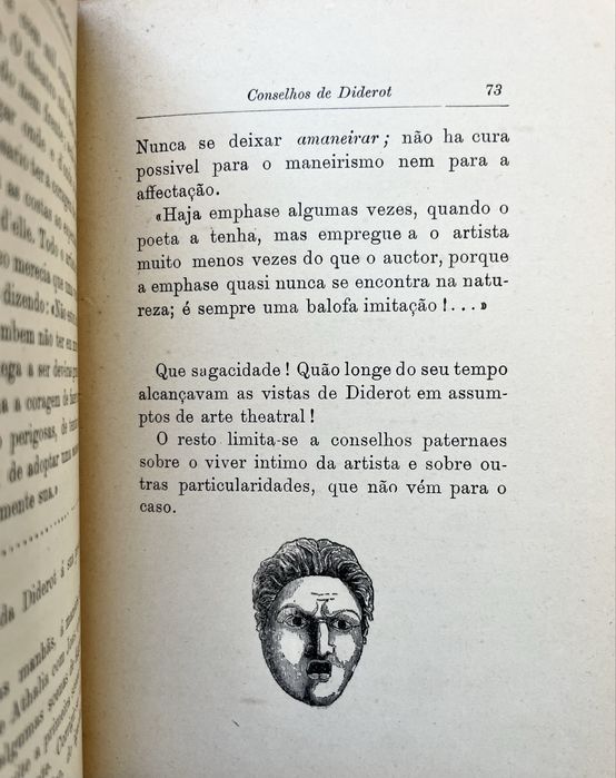 Diderot - Paradoxo Sobre o Comediante (Edição de 1909)