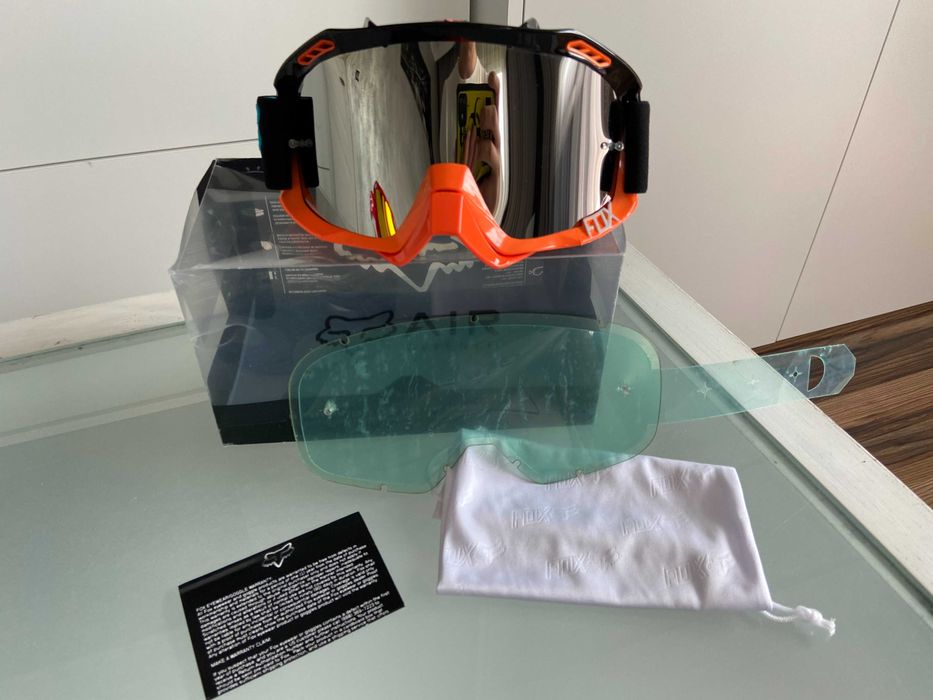 Gogle MX FOX VUE Air Defence (cross,quad,enduro,mtb)