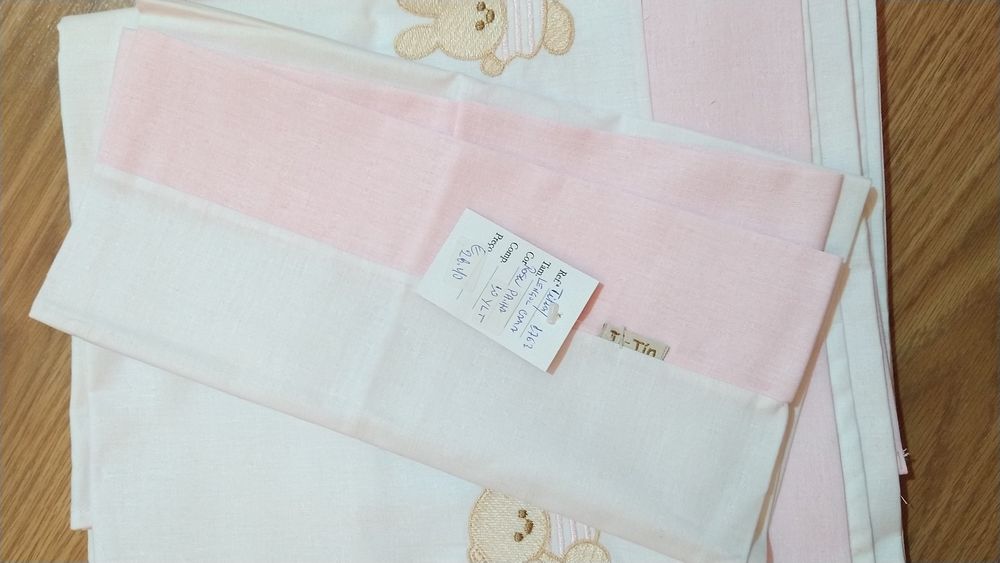 Lençóis de cama de bebé - novo