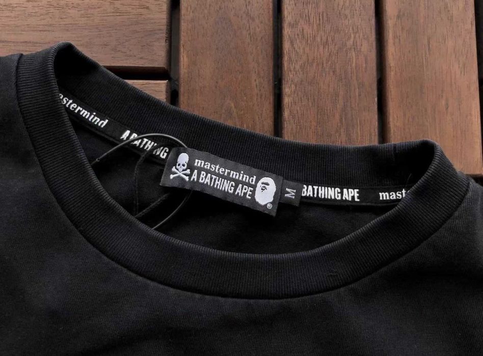 Футболка MASTERMIND & BAPE T-SHIRT/ бейп футболка