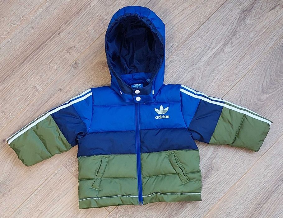 Зимняя куртка пуховая Adidas на рост 74