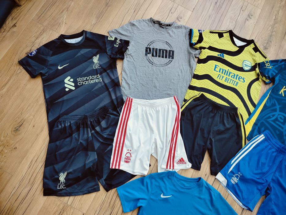 Stroje sportowe dla chłopca 10-12lat, Ronaldo, Nike, Puma