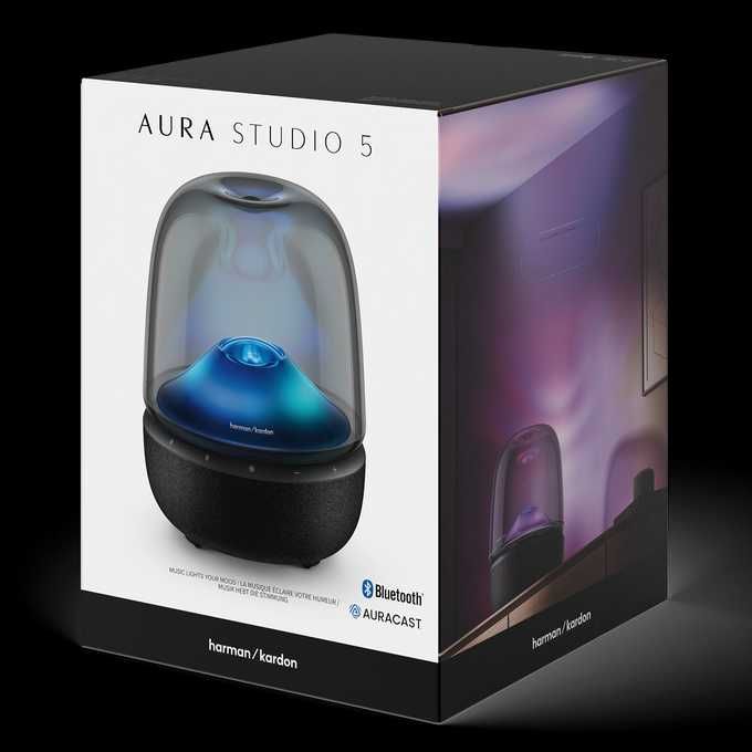 Aktywny głośnik bluetooth z efektem LED Harman Kardon Aura Studio 5