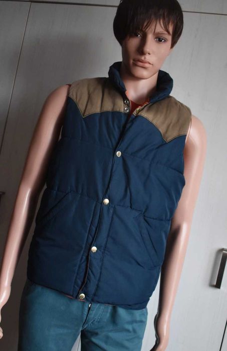 Bezrękawnik kamizelka S pikowana puchowa ciepła przejściowa H&M outdoor
