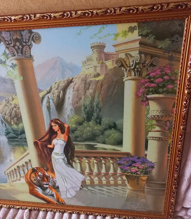 Картина з блискітками