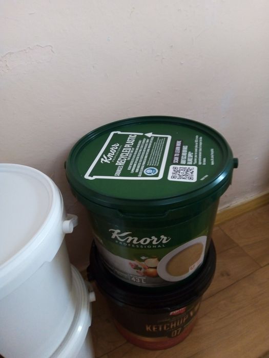 Wiaderko plastikowe spożywcze