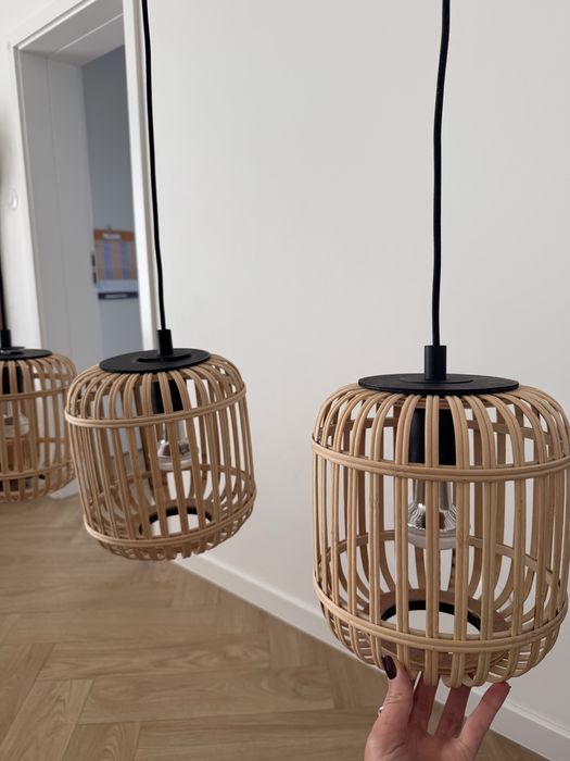 Lampa rustykalna/ boho