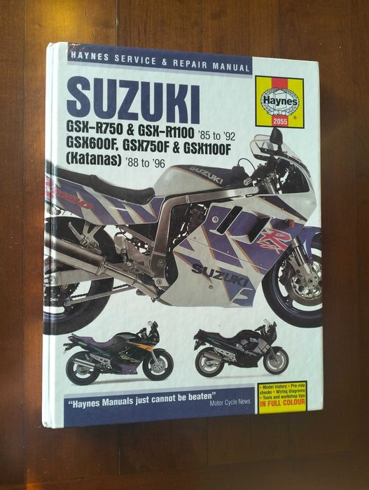 Haynes - Suzuki Katanas GSX R 750 e 1100 / GSX600, 750 e 1100F