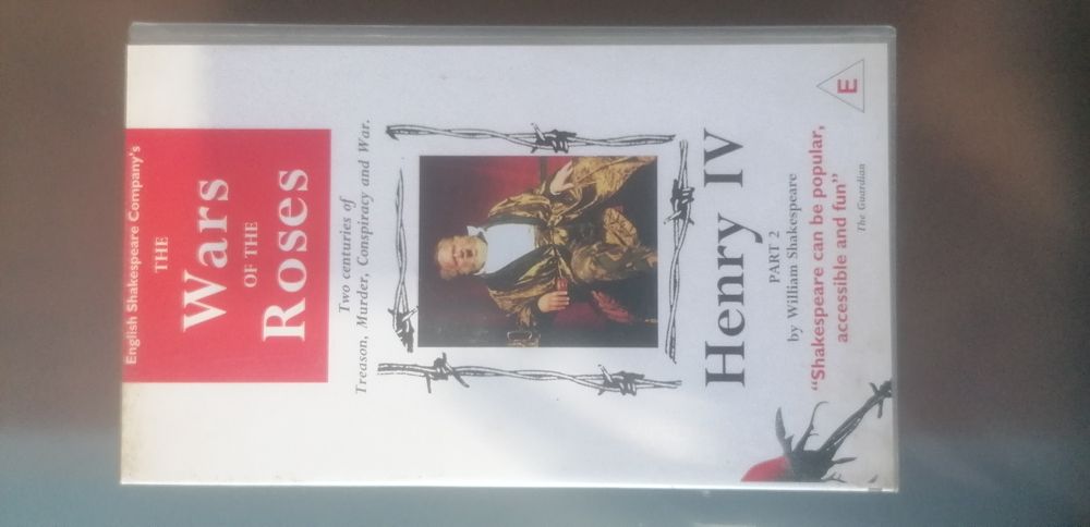 Filmes VHS Wars of the Roses