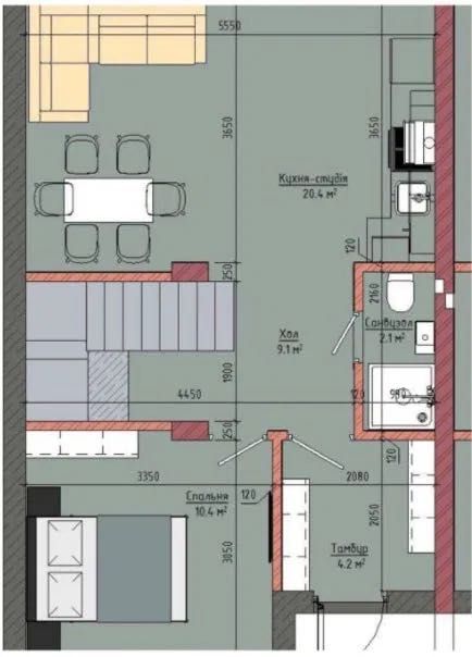 Продаж таунхаус з власним двориком Ірпінь (Стоянка) | 95 м² | 10 хв до Києва