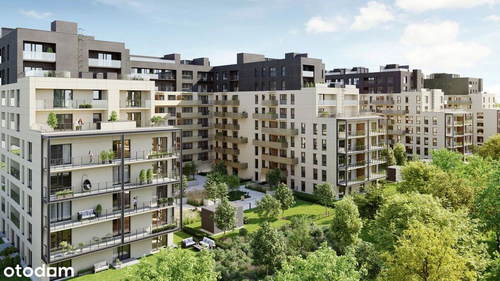 3 pokoje 66,3 m² | duży balkon 12 m² | CITYFLOW | blisko centrum