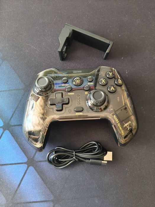 Mars Gaming MGP-BT2, Gamepad Bluetooth 5.0, RGB Neon