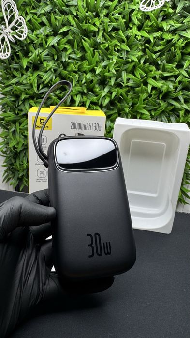 Павербанк Базеус Qpow2 20000 mAh 30w павер для айфон повербанк павер