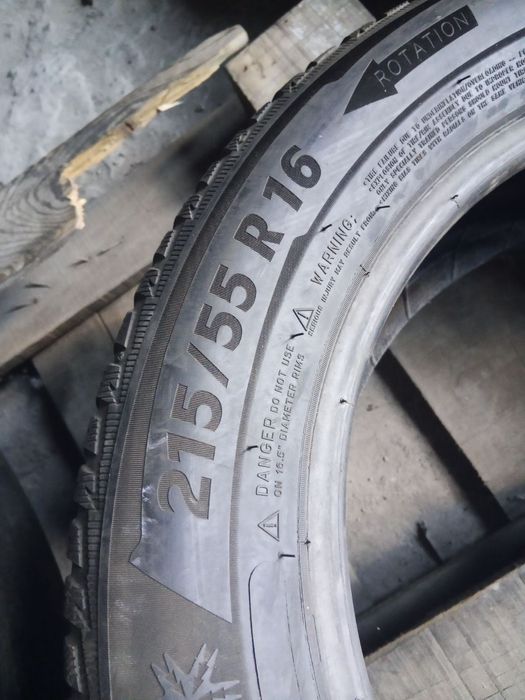 215.55.16 Michelin 4шт зима шини гума склад Харків Шиномантаж