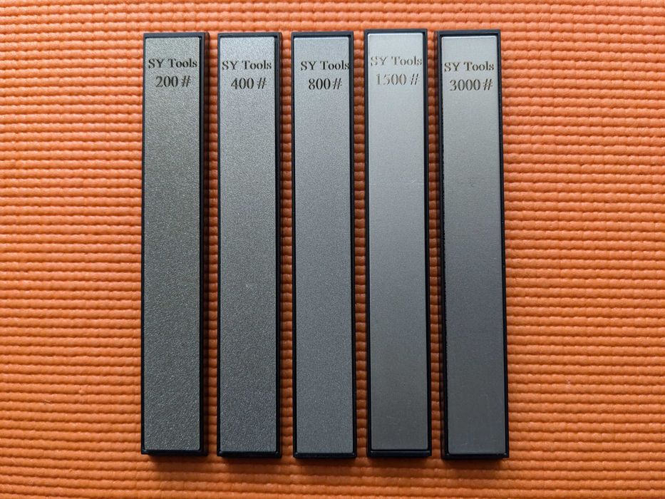 Алмазні бланки SY Tools + камінь 3000гріт + сож. для точилки ножів