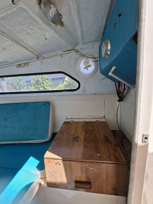 Łódka łódź shetland 570 silnik zaburtowy johnson