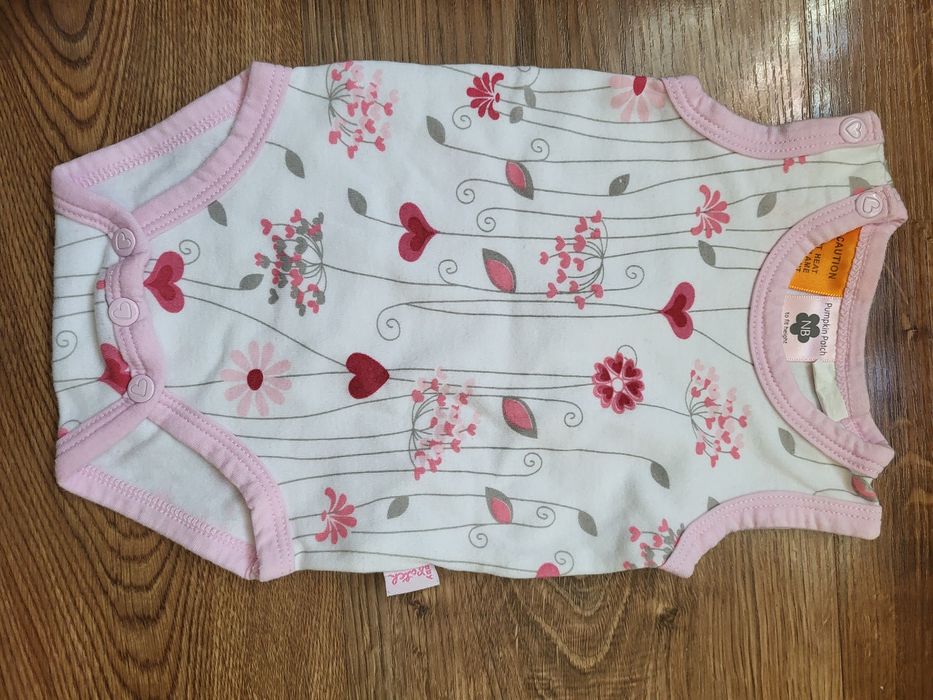 Набір боді для дівчинки 56 розмір