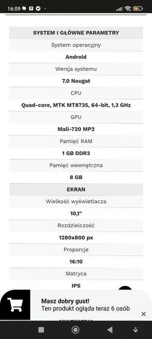 Tablet EAGLE 1067