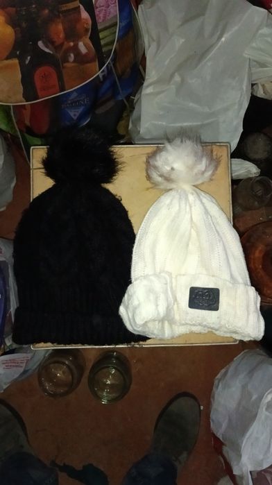 Шапка зимняя женская б/у