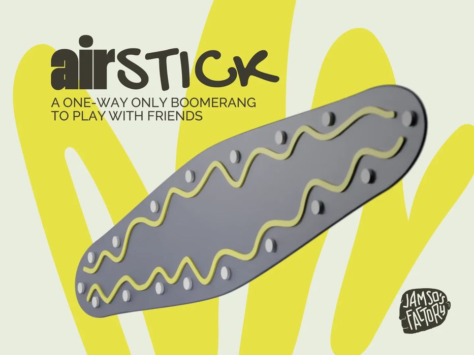 AIR STICK - O Bumerangue Só de Ida