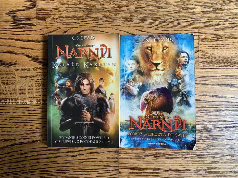 2 i 3 tom „Opowieści z Narnii”. „Książę Kaspian”, „Podróż wędrowca…”