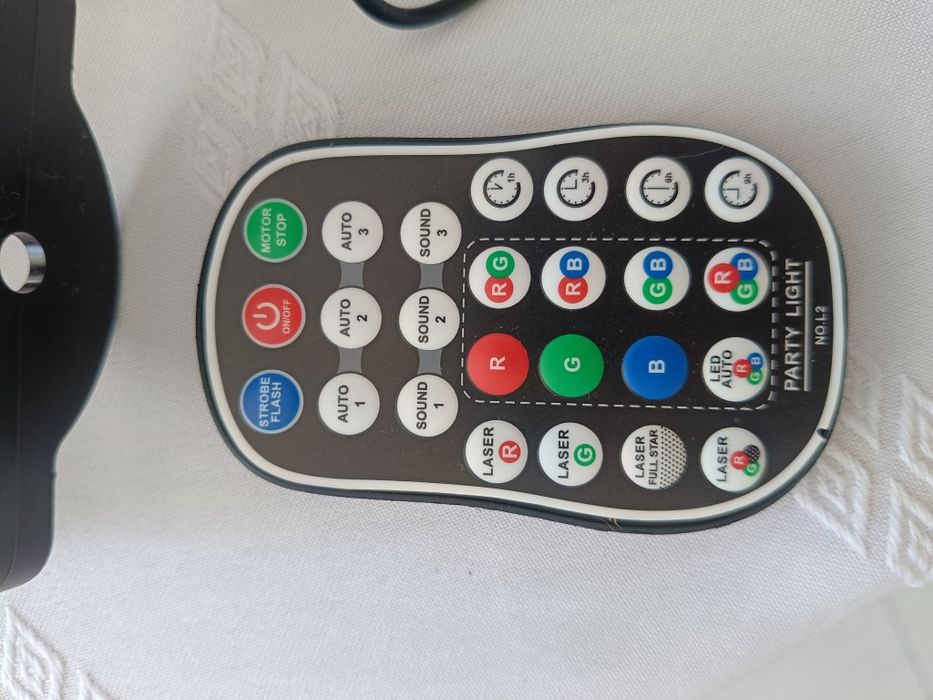 Oświetlenie LED, lampa dyskotekowa