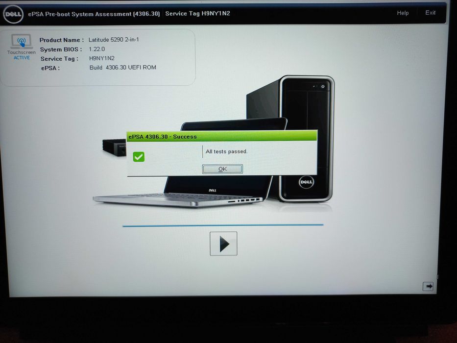 Ноутбук/планшет Dell Latitude 5290 2-in-1/i7-8650/16Gb DDR4/128Gb SSD