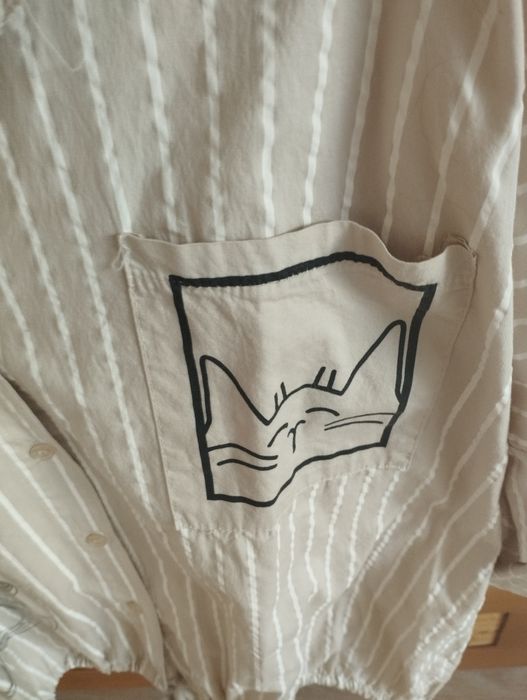 Рубашка оверсайз Італія