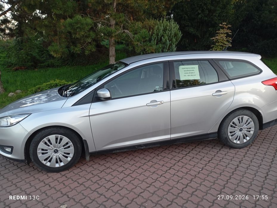 Ford Focus 2015r. TDCi 95KM Salon Polska po Lifcie Serwisowany Zarejestrowany i ubezpieczony