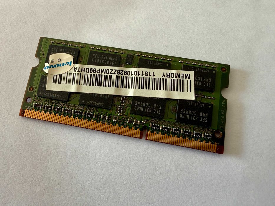 Pamięć RAM Samsung 2GB DDR3 1066MHz SO-DIMM do laptopa