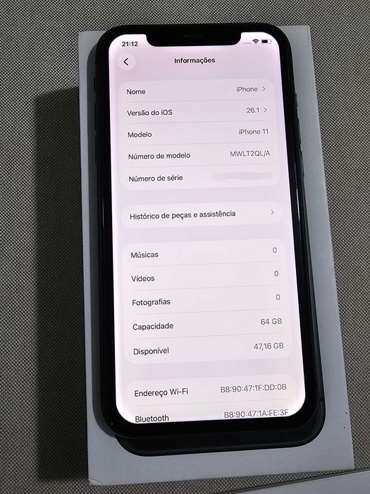 Iphone 11 64Gb. 100% Bateria.
