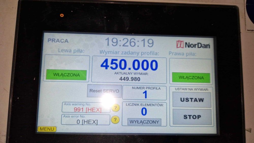 Piła dwugłowicowa Rapid DGL/ Podwójna piła ukosowa/ukośna RAPID DGL