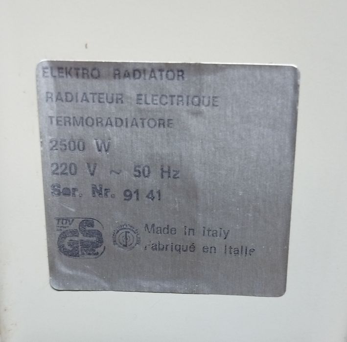 Radiador Electro a óleo 2500W