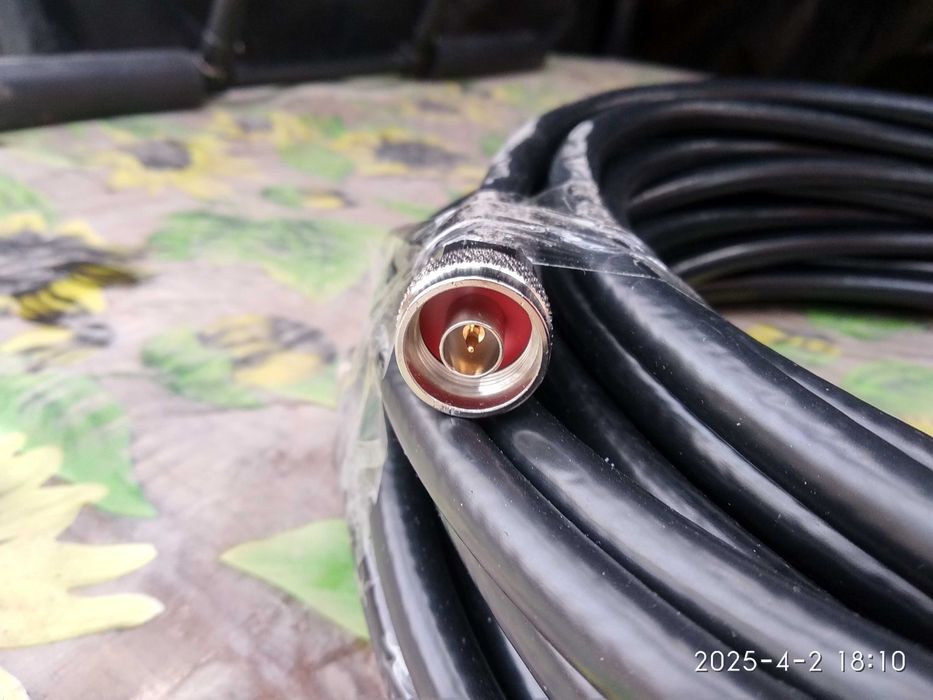 Кабельна збірка на кабелі RG-8 з ПВХ оболонкою