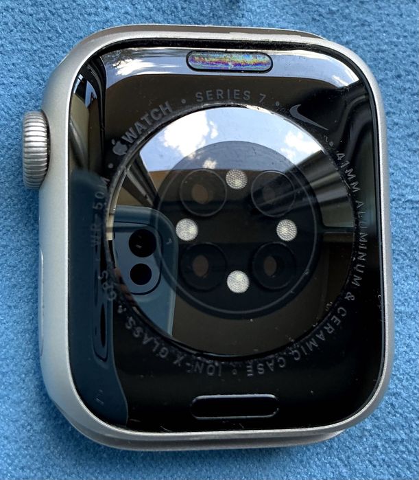 Apple Watch Series 7 Nike Edition 41 mm Starlight (GPS) Оригинал годинник