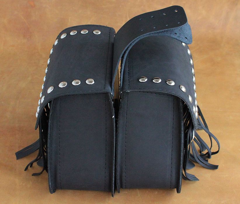 Sakwy S1850C skóra naturalna wyprzedaż motocyklowe boczne kufry SAKO