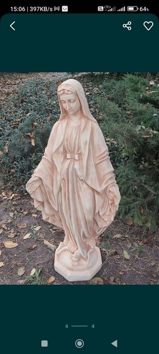 Figura Maryi Maryja Matka Boża duża 115cm beton